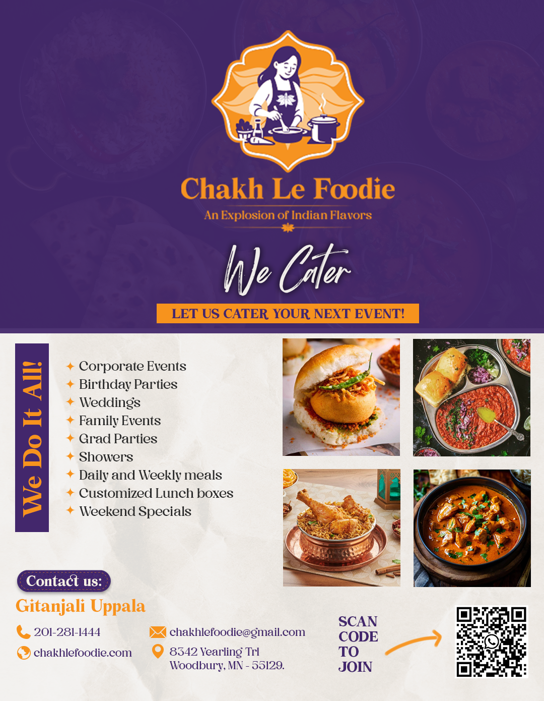 Chakh Le Foodie Logo